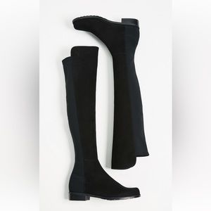 Stuart Weitzman Stretch 5050 Suede Boots